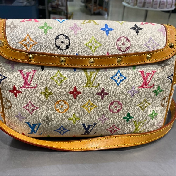 Luis Vuitton Sologne Handbag Monogram Multicolor - Picture 2 of 12